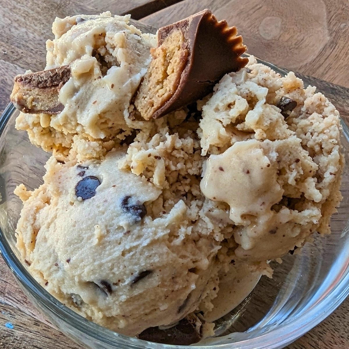 Peanut Butter Cup Protein Ice Cream {Ninja Creami}