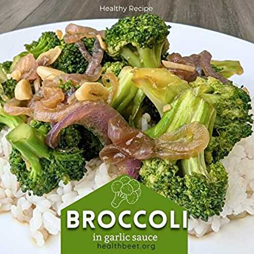 Broccoli in Garlic Sauce