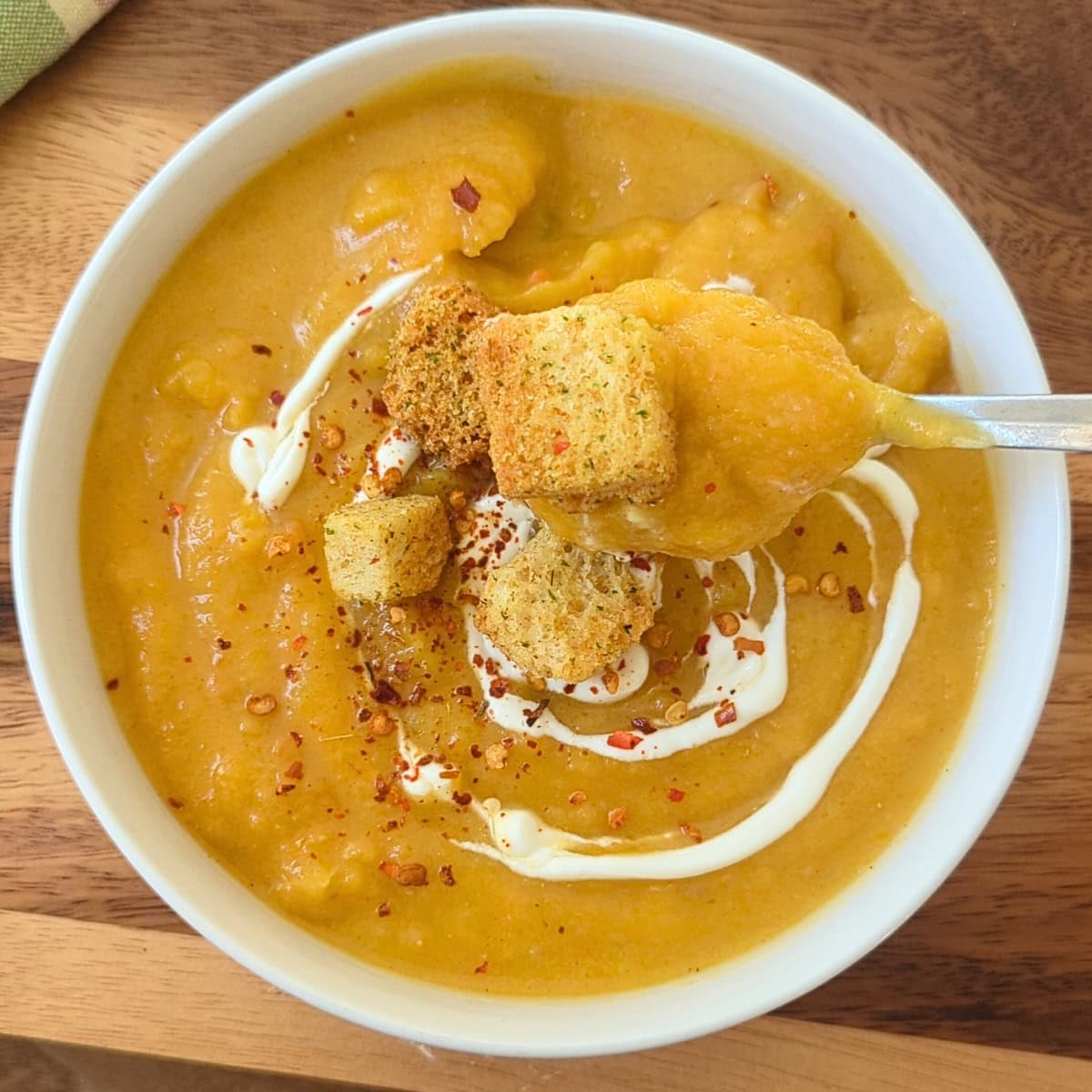 Light and Healthy Butternut Squash Soup Recipe