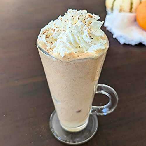 Pumpkin Spice Protein Latte (hot or cold!)