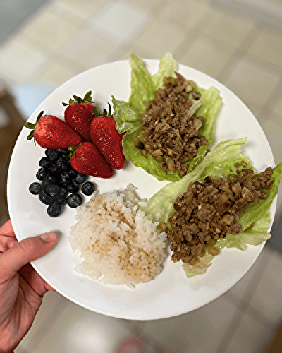 Low Calorie Asian Lettuce Wraps