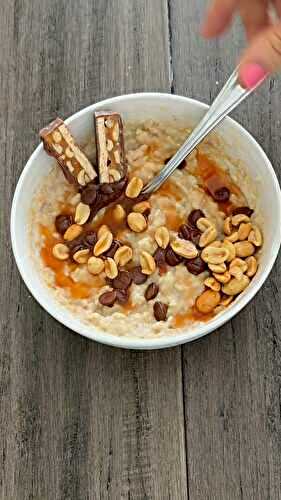 Snickers Protein Oatmeal