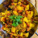 Carrot Peas Potato Bhaji