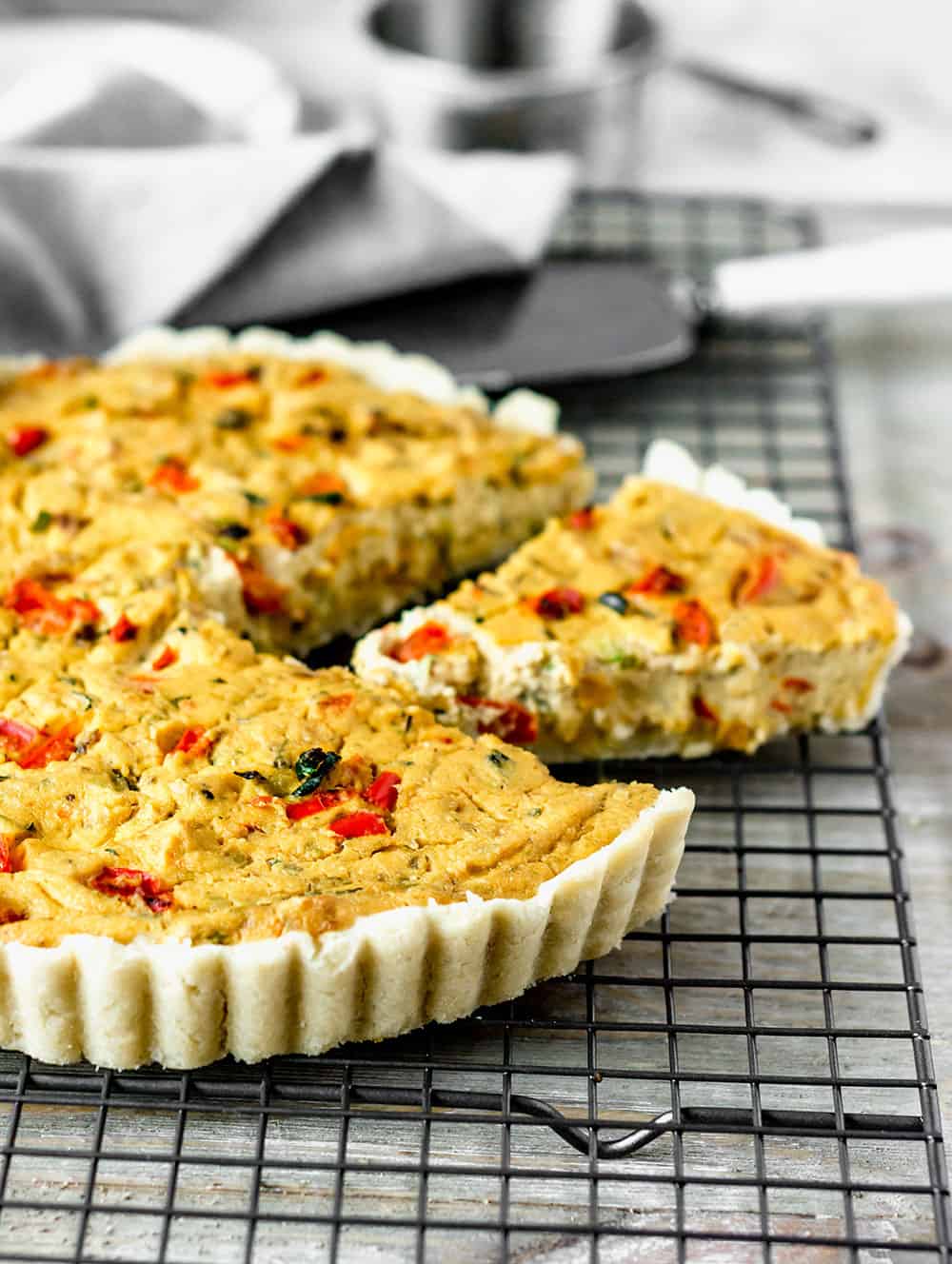 Vegan Gluten-Free Quiche