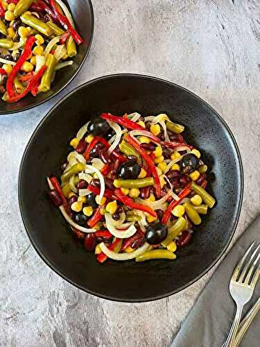 4 Bean Salad Recipe