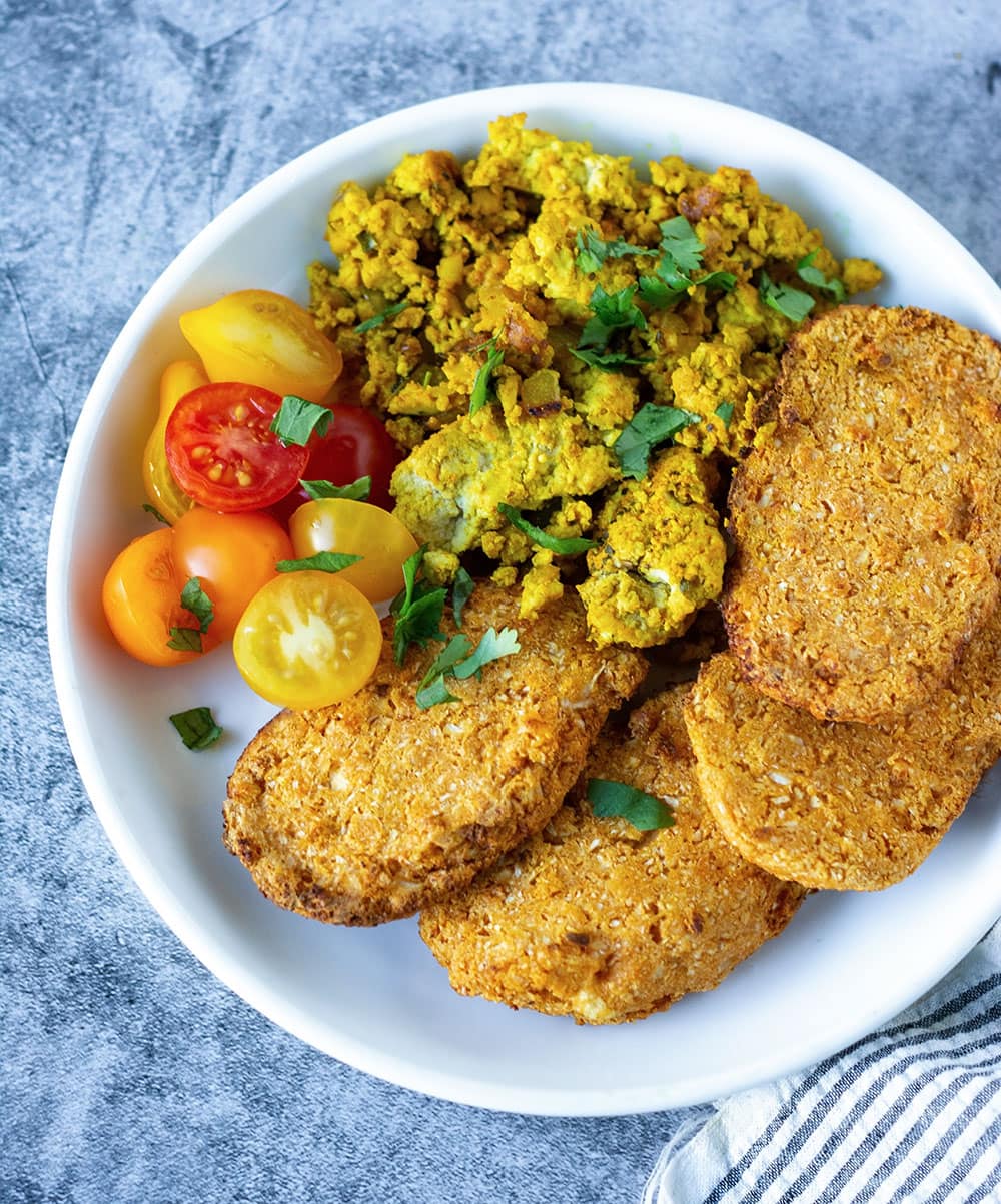 Air Fryer Cauliflower Hash Browns