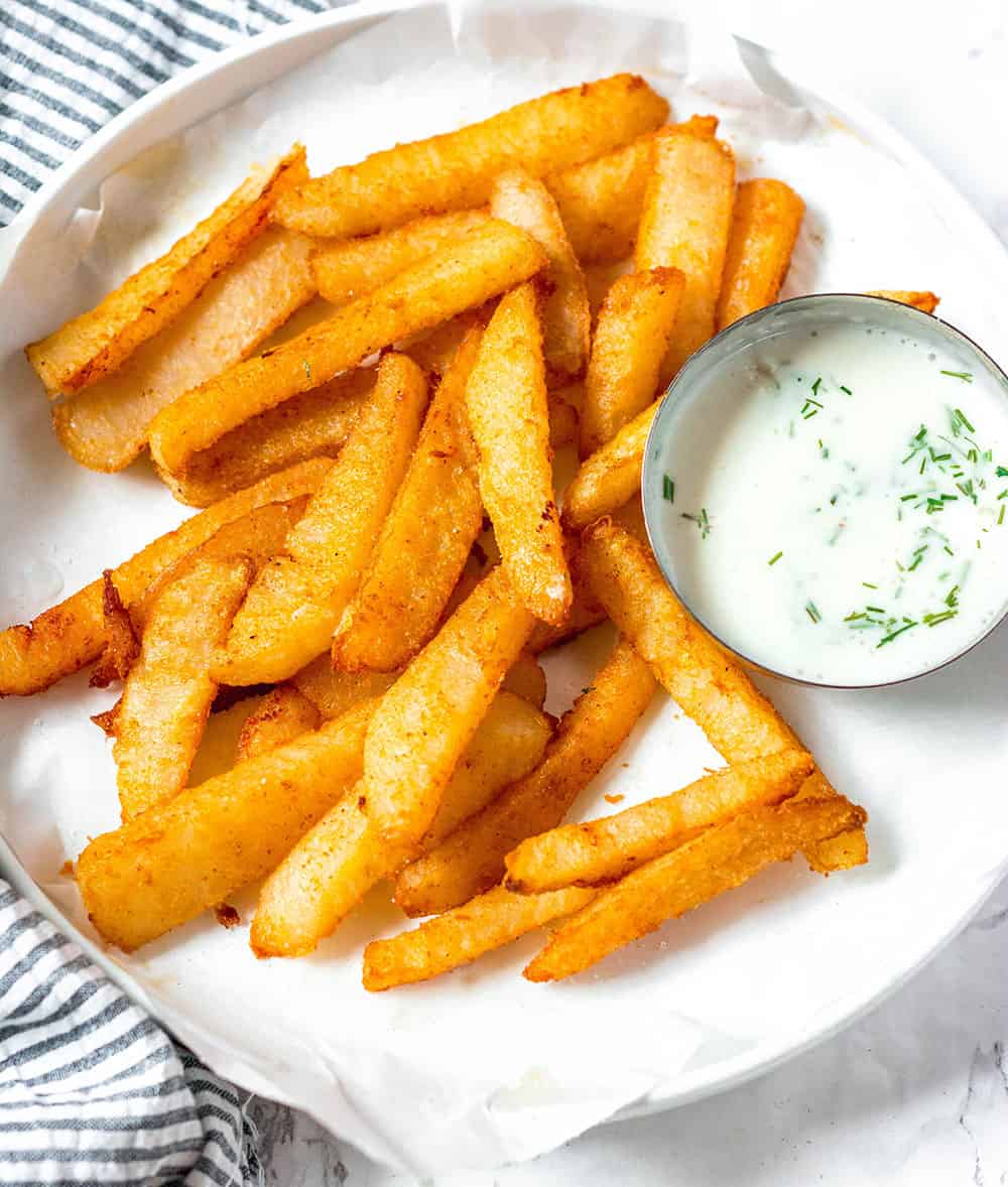 Baked Jicama Fries