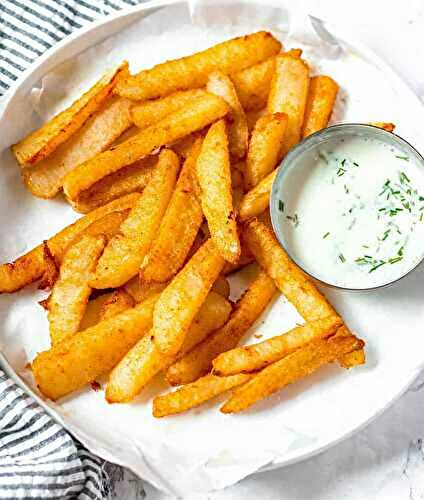 Baked Jicama Fries