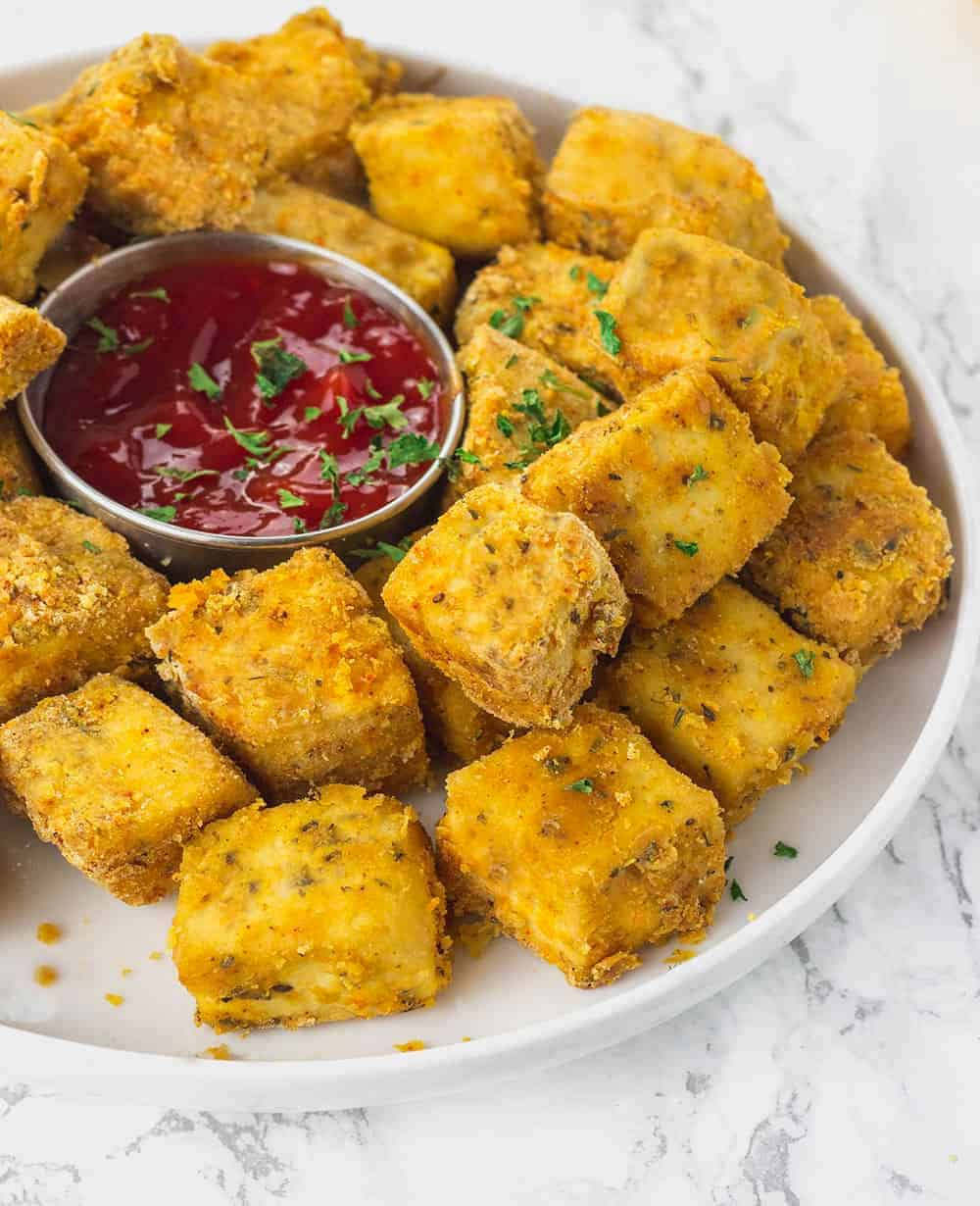 Baked Tofu Nuggets