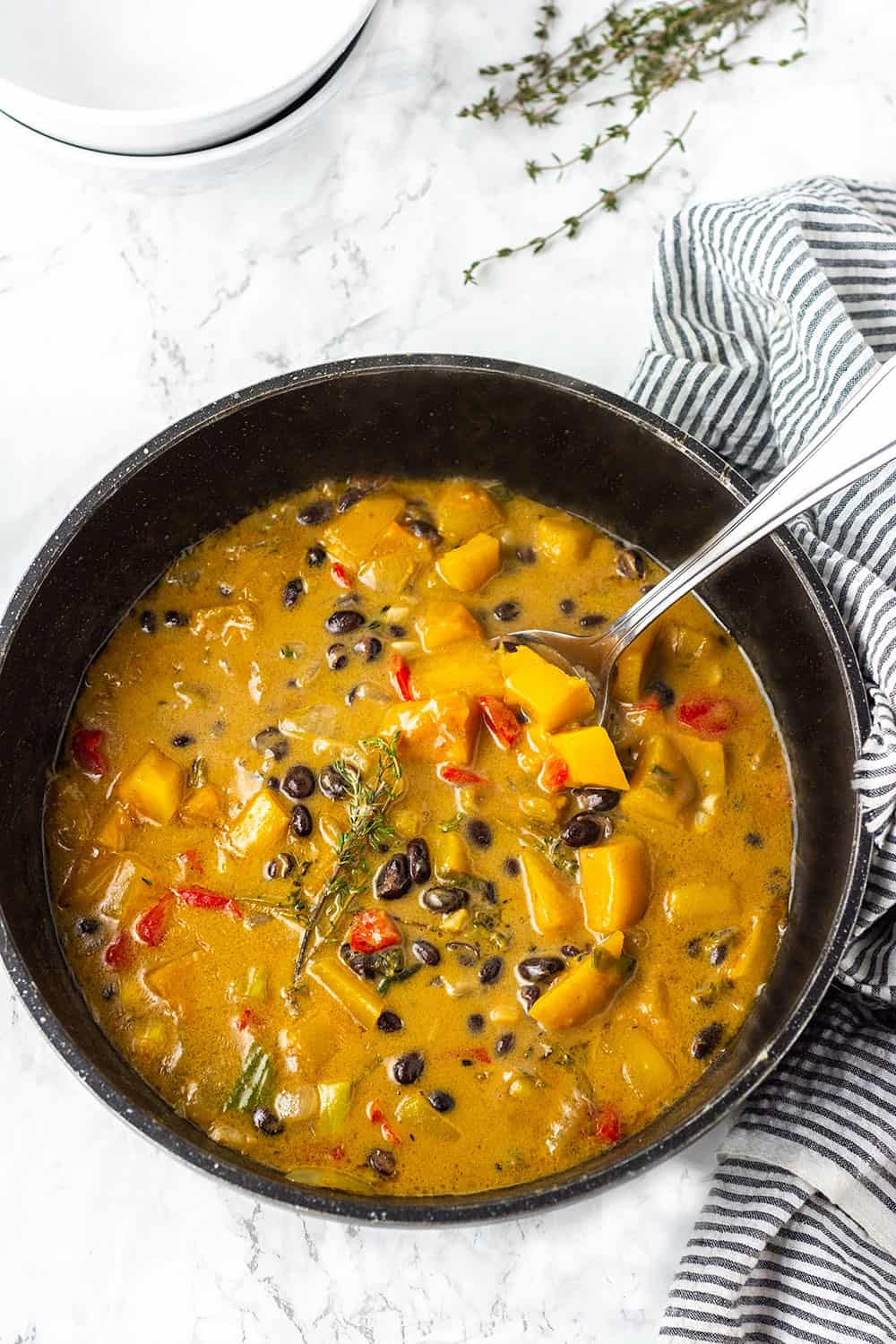 Black Bean Butternut Squash Stew