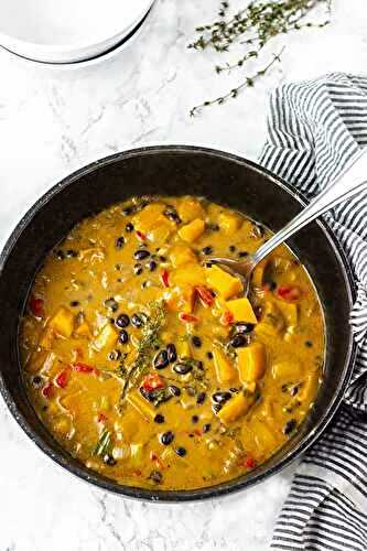 Black Bean Butternut Squash Stew