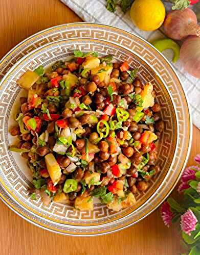 Black Chickpea Chaat