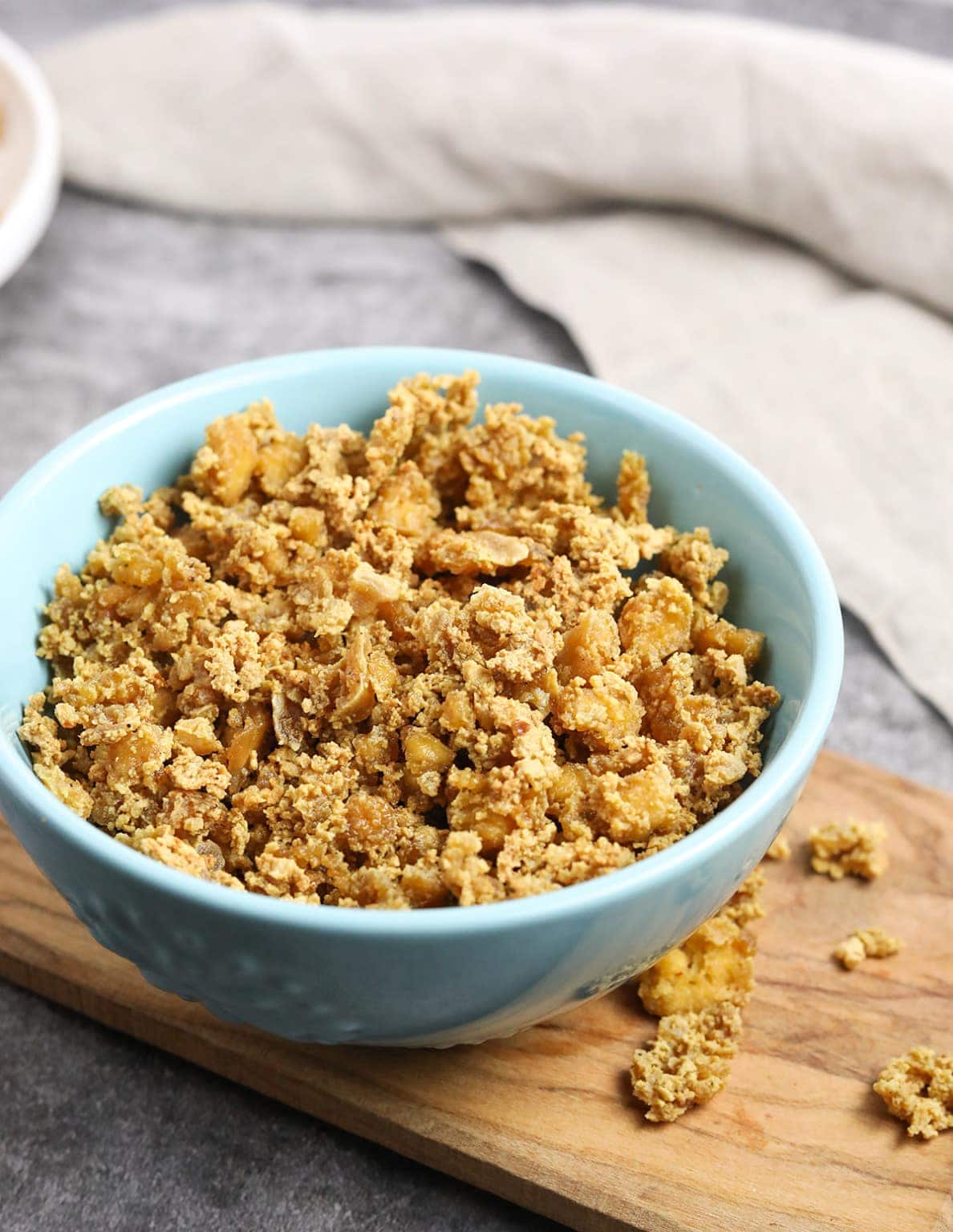 Cajun Tofu Crumbles