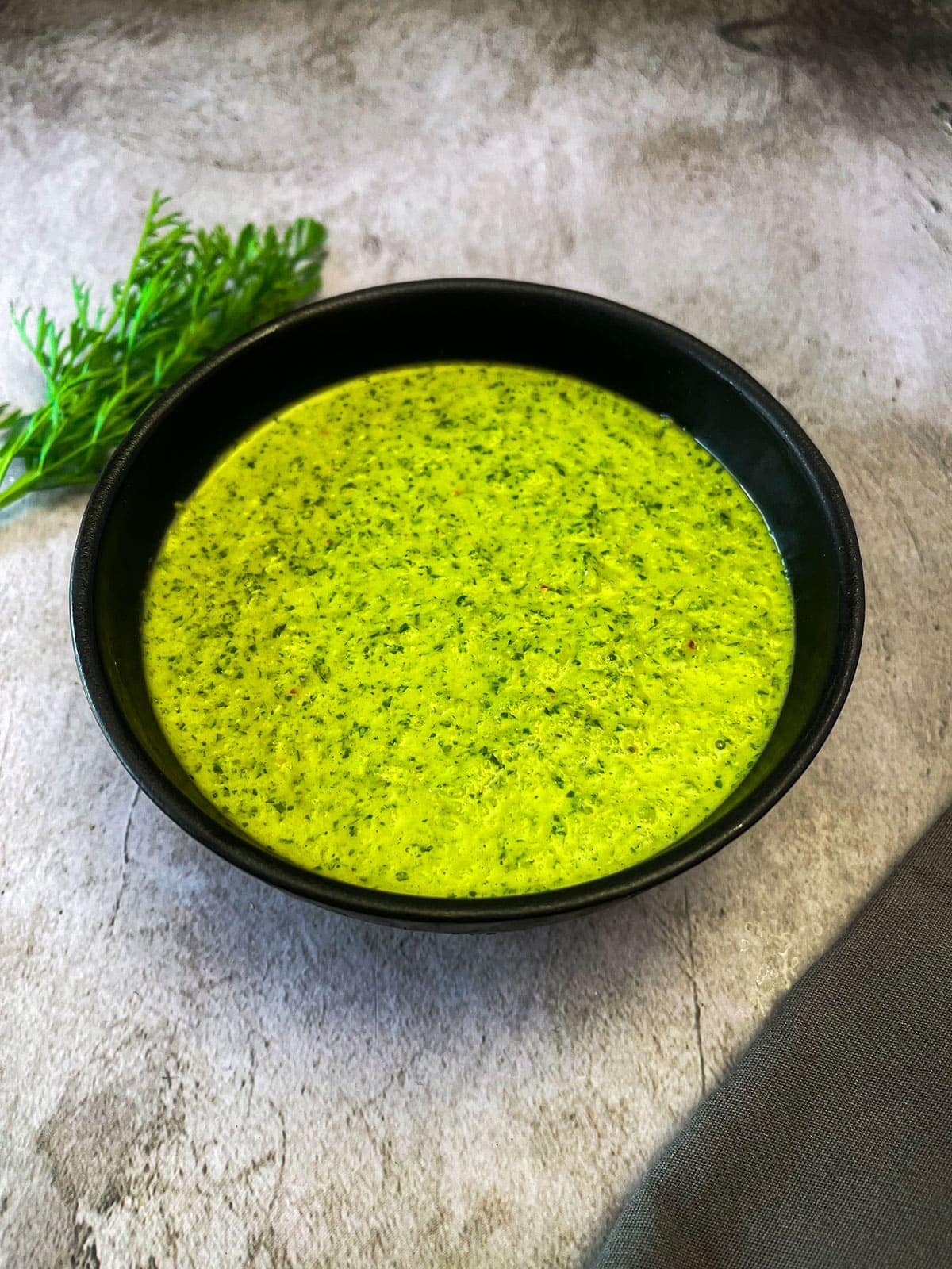 Carrot Top Chimichurri Sauce