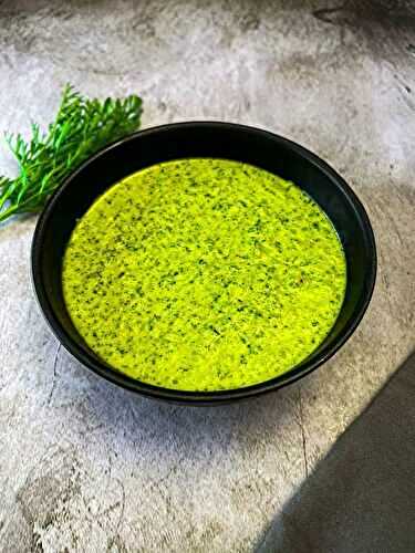 Carrot Top Chimichurri Sauce