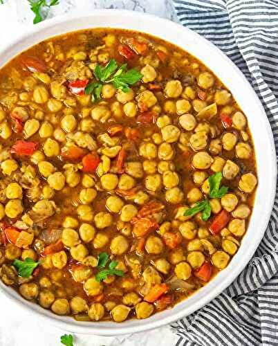 Chickpea Stew (Vegan, Gluten-free)