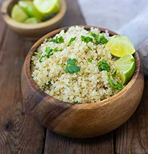 Cilantro Lime Quinoa