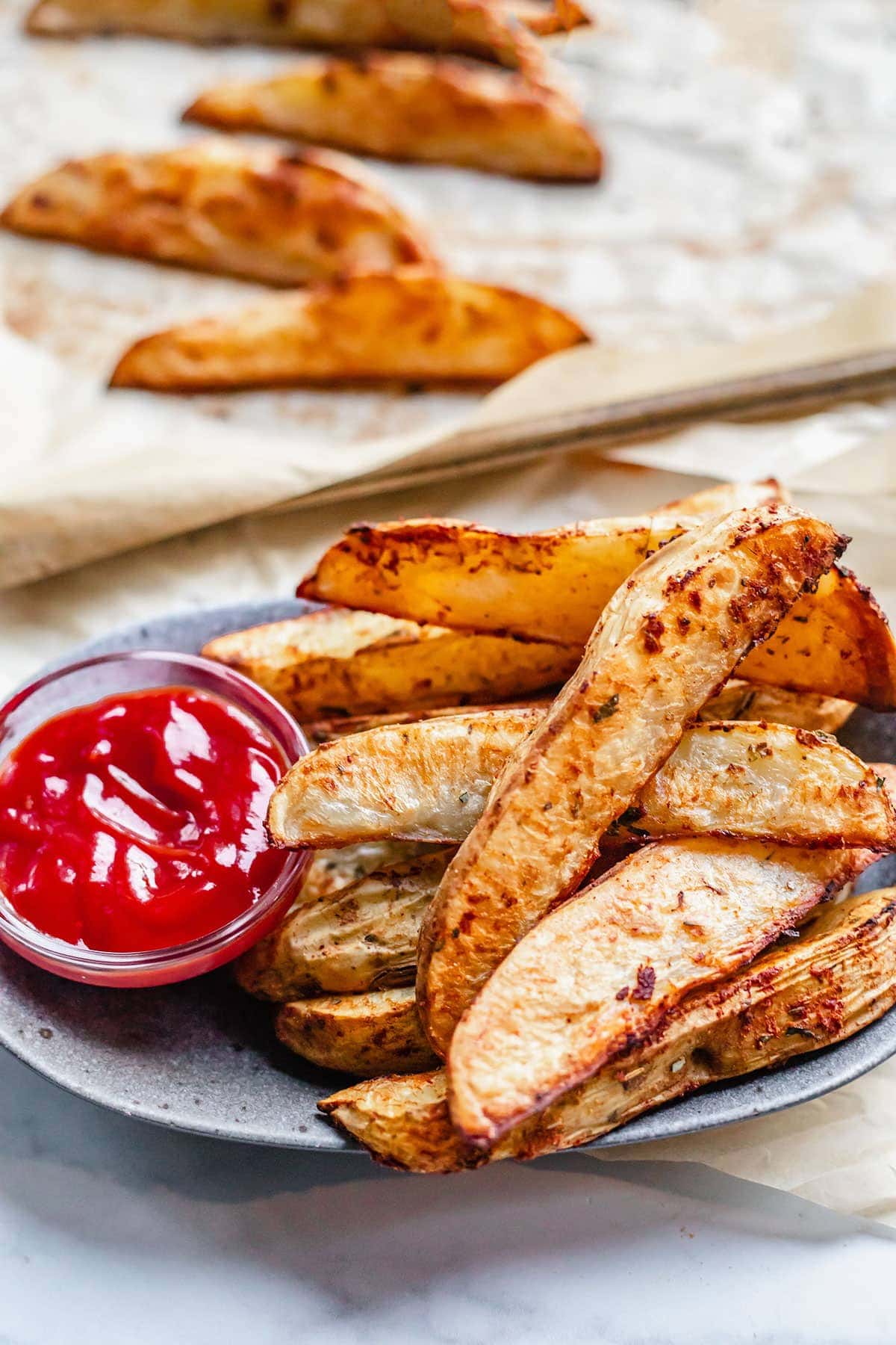 Crispy Potato Wedges