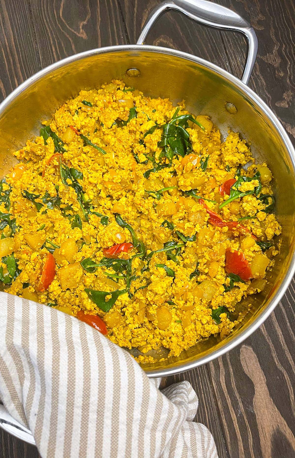 Curry Tofu Scramble