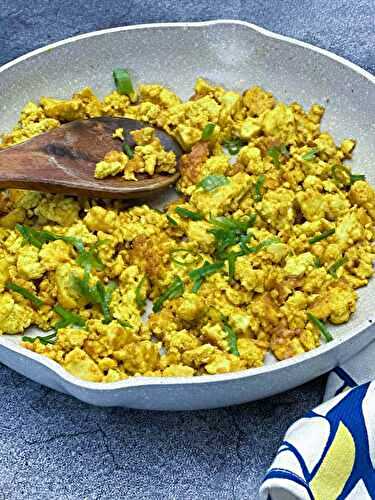 Easy tofu scramble recipe