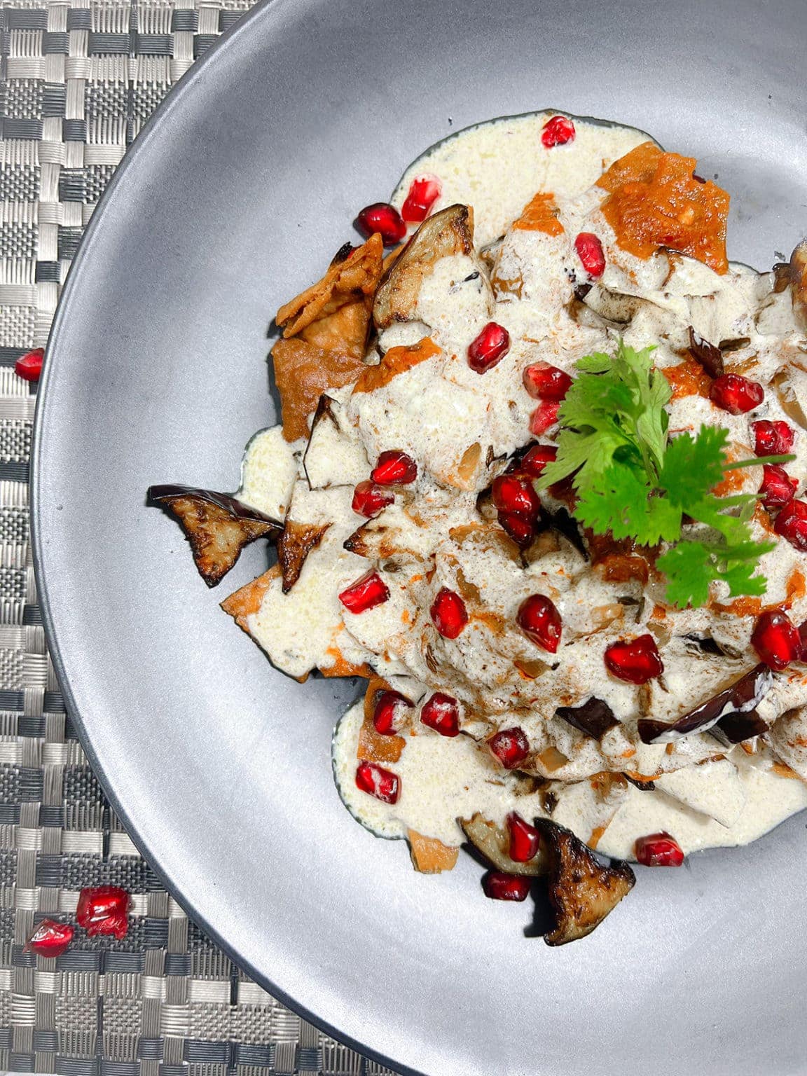 Eggplant Fatteh