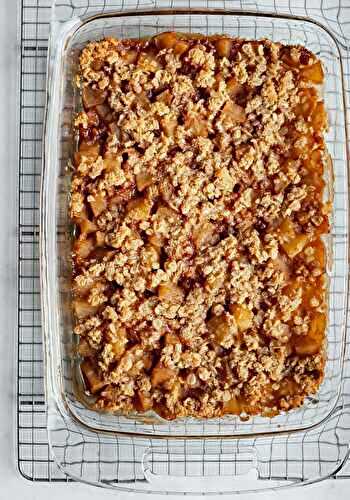 Gluten-Free Vegan Apple Crisp