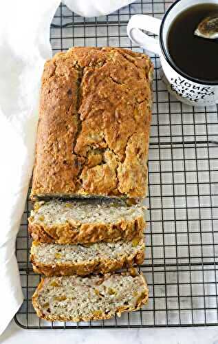 Gluten-Free Vegan Banana Peach Bread