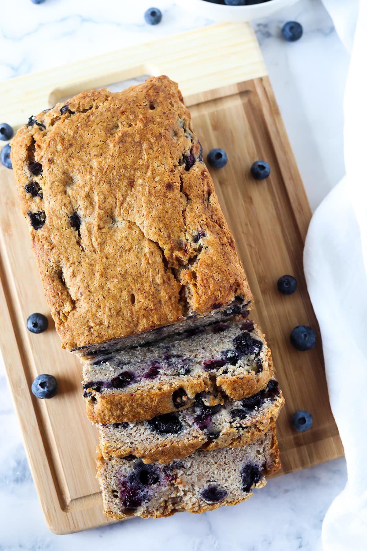 Gluten-Free Vegan Blueberry Banana Bread