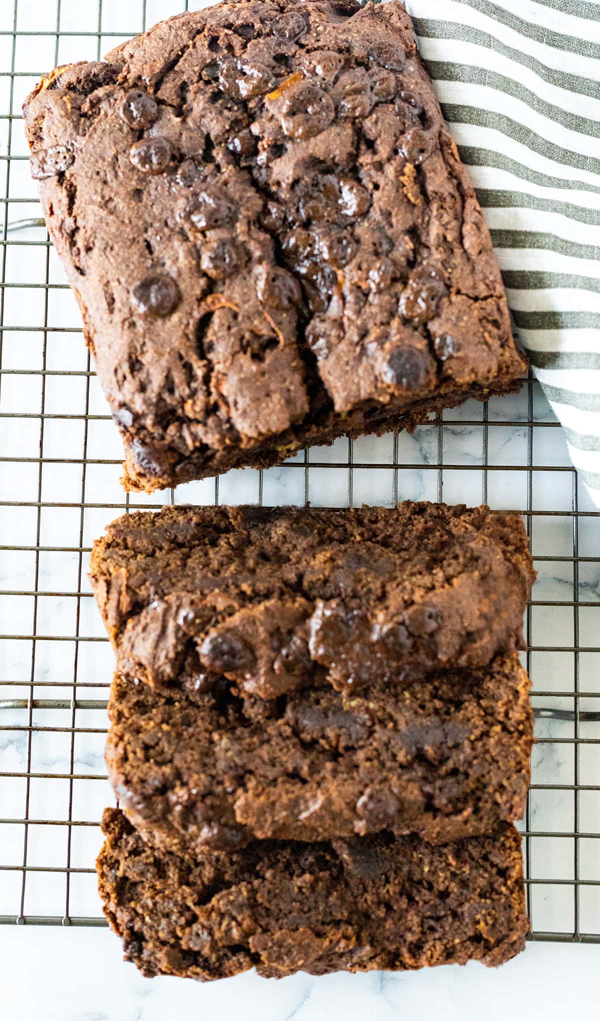 Gluten-Free Vegan Carob Zucchini Bread