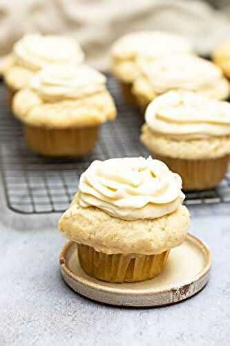 Gluten-Free Vegan Vanilla Cupcakes