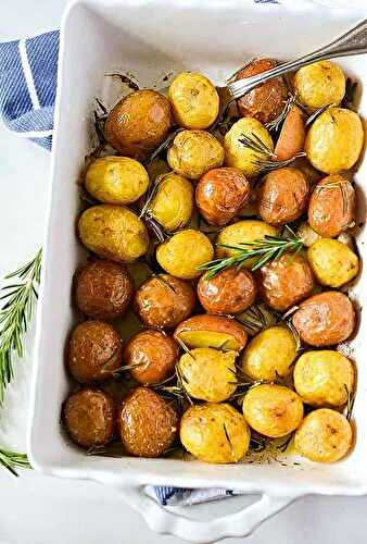 Healthy Roasted Potatoes with Rosemary