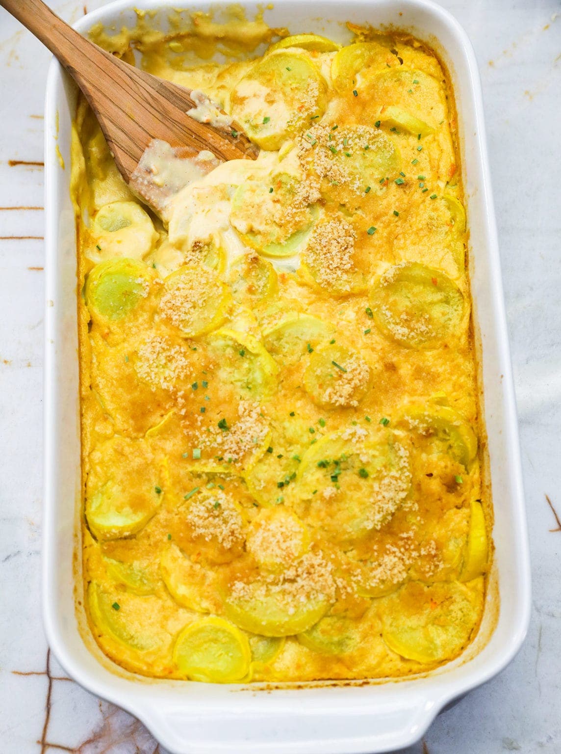 Healthy Squash Casserole