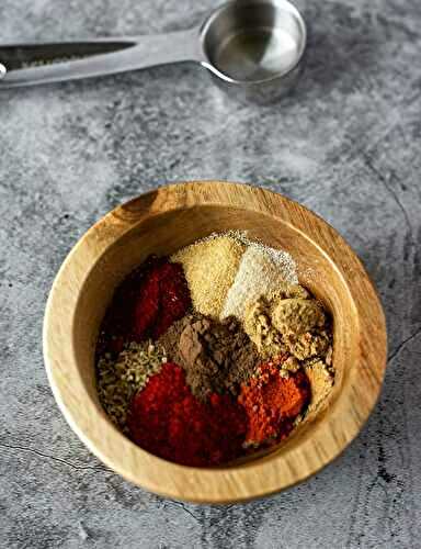 Homemade Chili Powder Substitute