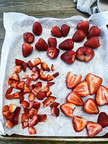 How To Freeze Strawberries