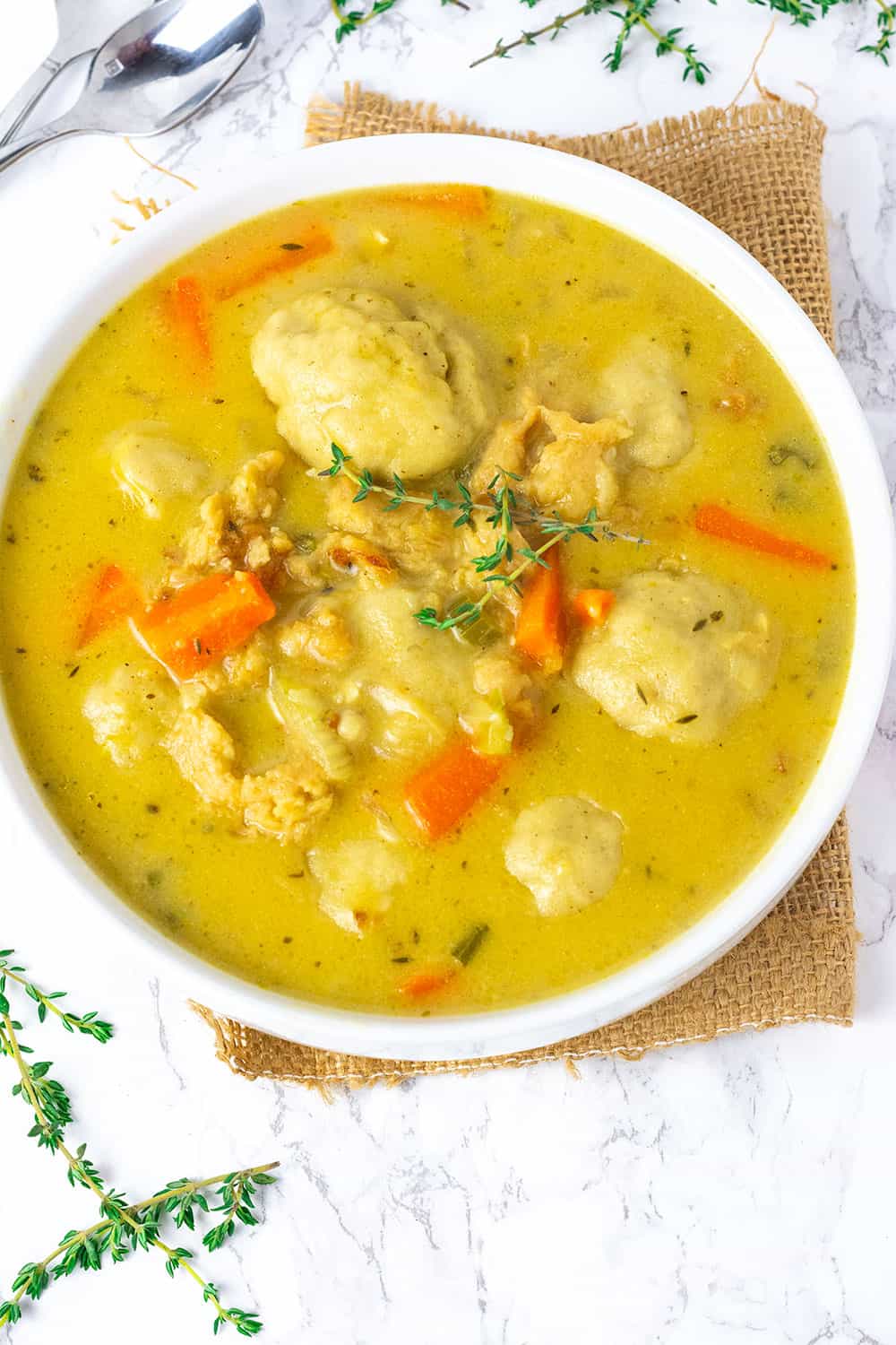 Instant Pot Vegan Chicken And Dumplings