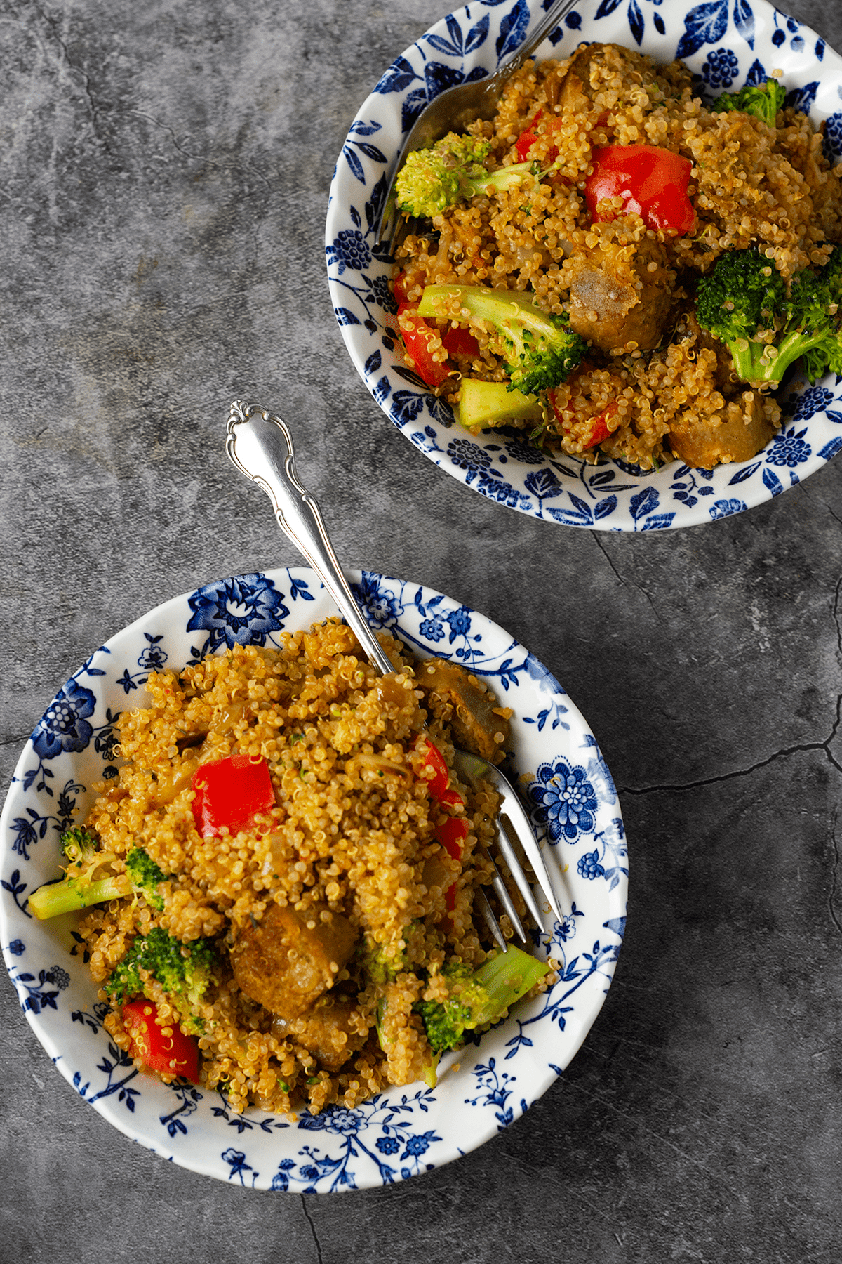 Italian Quinoa Fried Rice