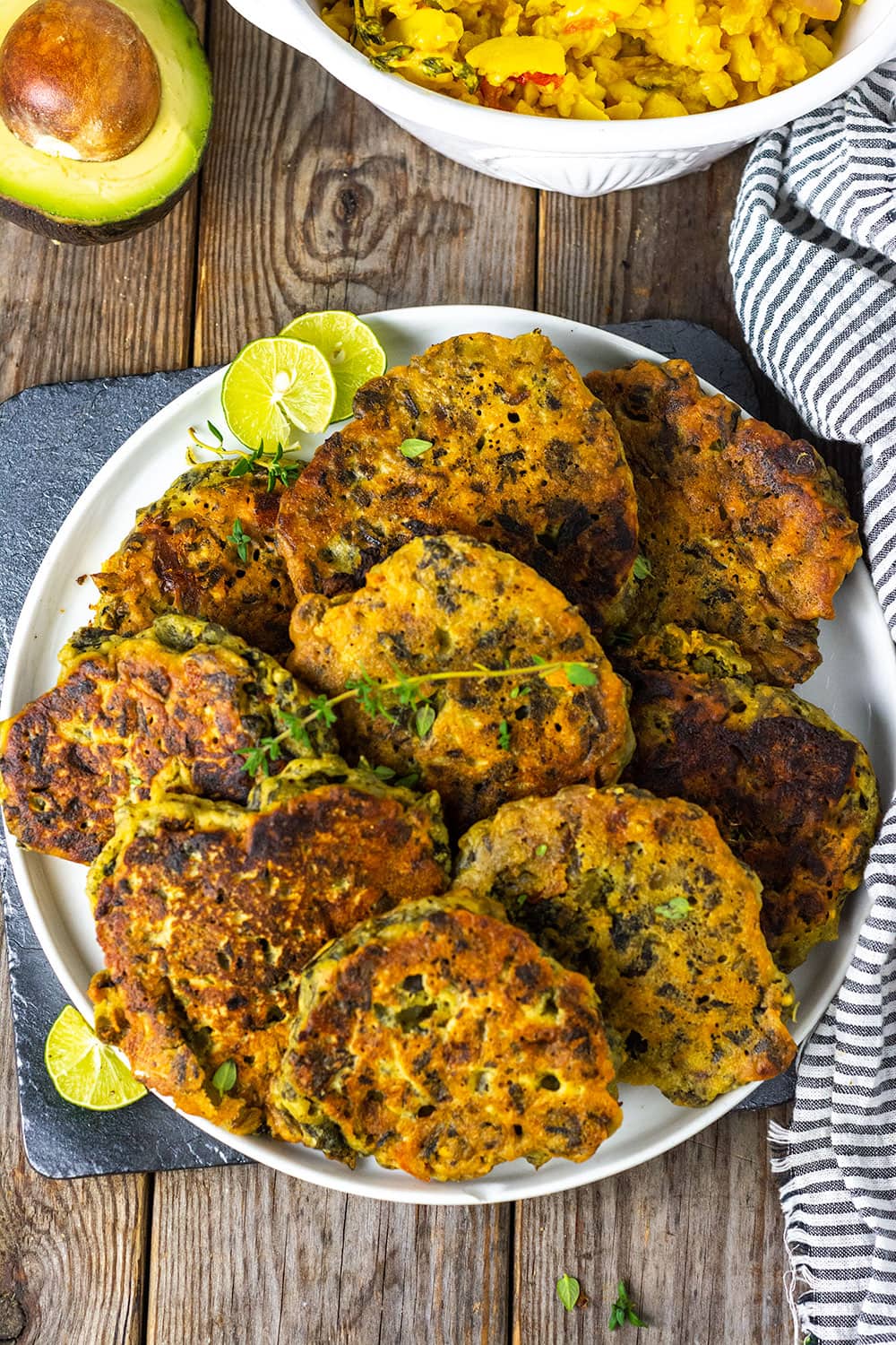 Jamaican Callaloo Fritters