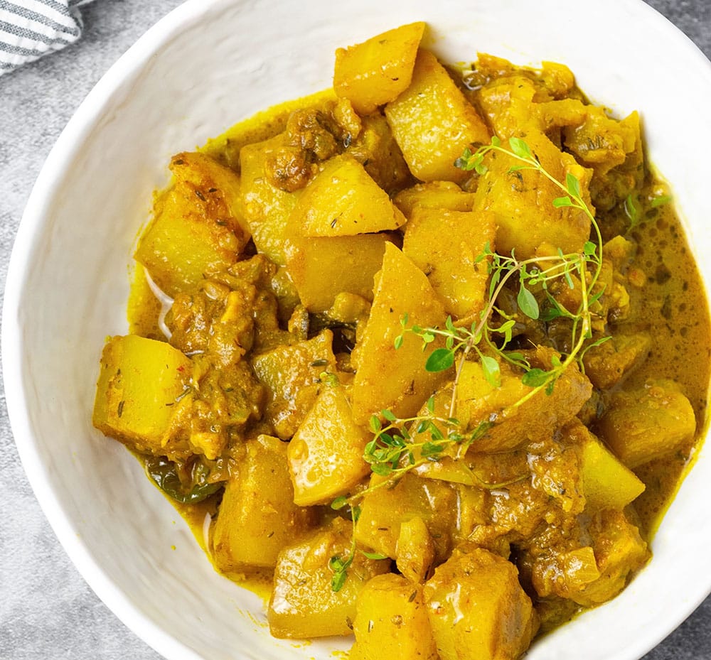 Jamaican Chocho (Chayote) Curry