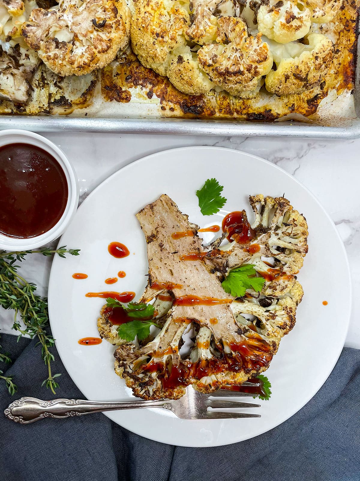 Jerk Cauliflower Steak