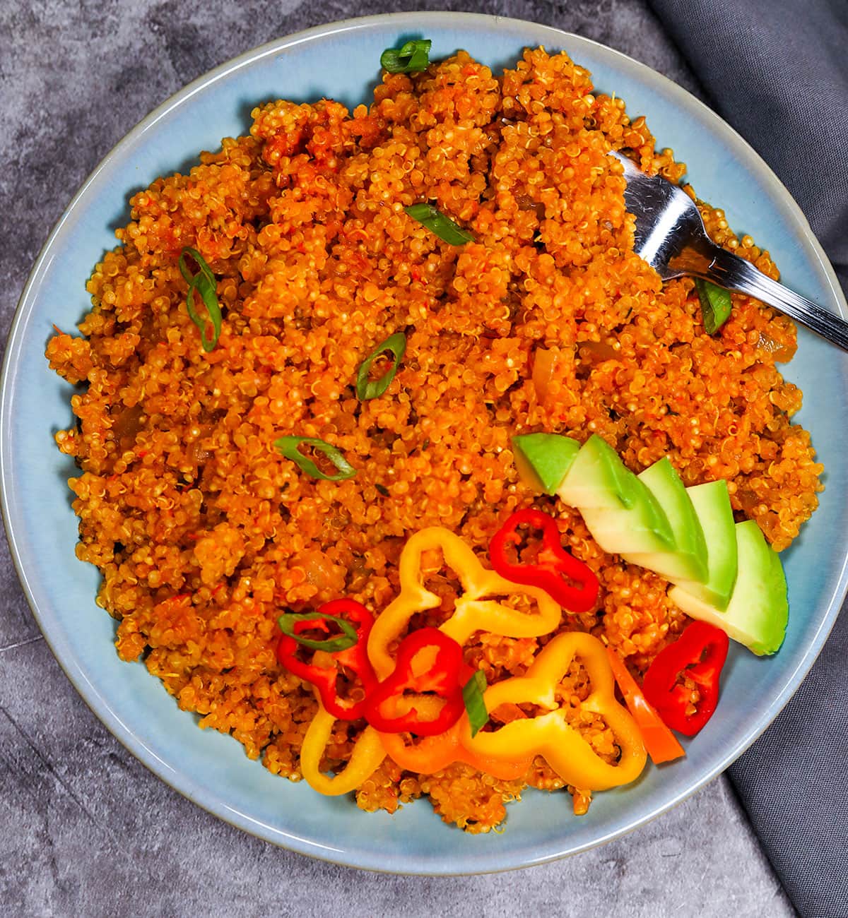 Jollof Quinoa