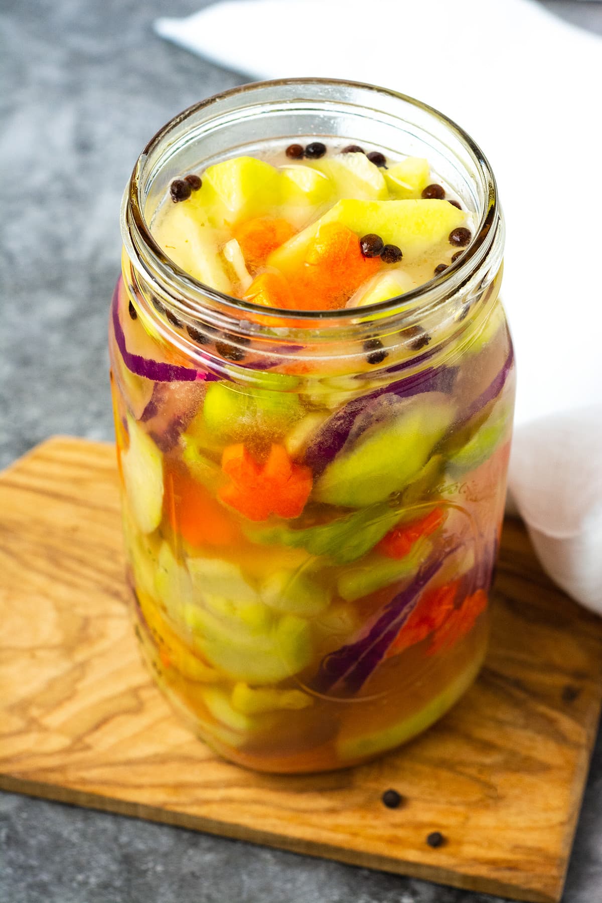 Lacto-Fermented Jamaican Pickle