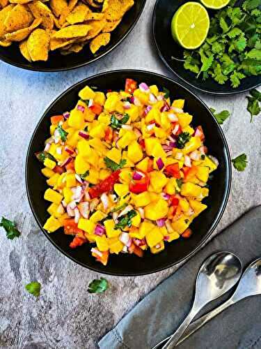 Mango Peach Salsa