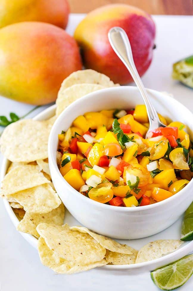 Mango Tomato Salsa