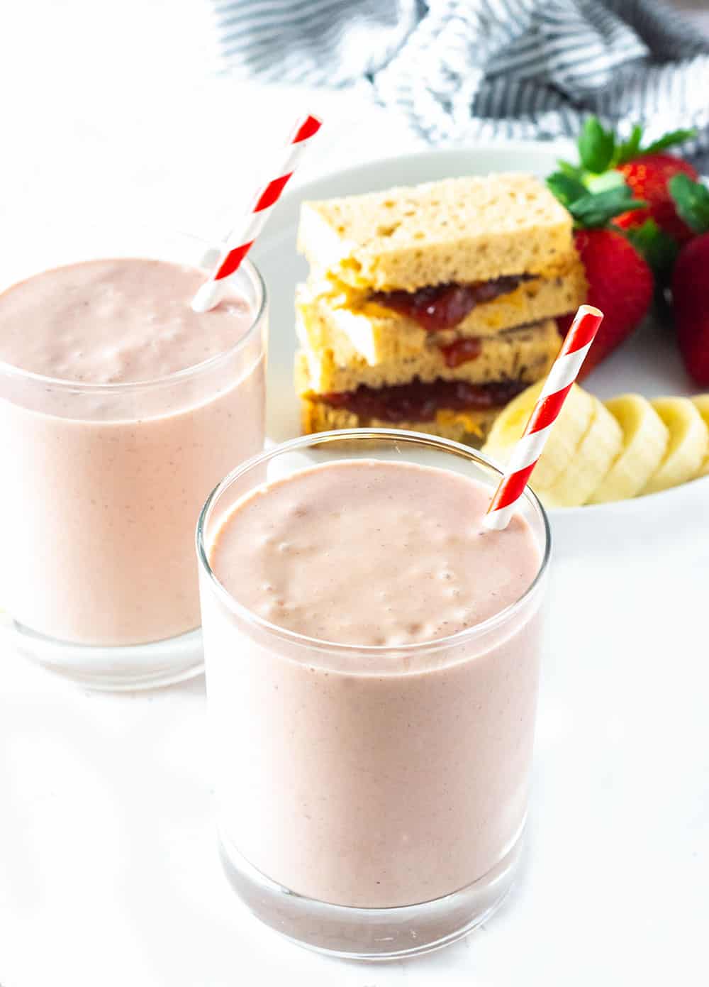 Peanut Butter And Jelly Smoothie