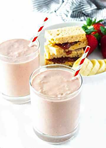 Peanut Butter And Jelly Smoothie