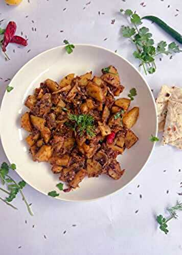 Potato tomato sabzi