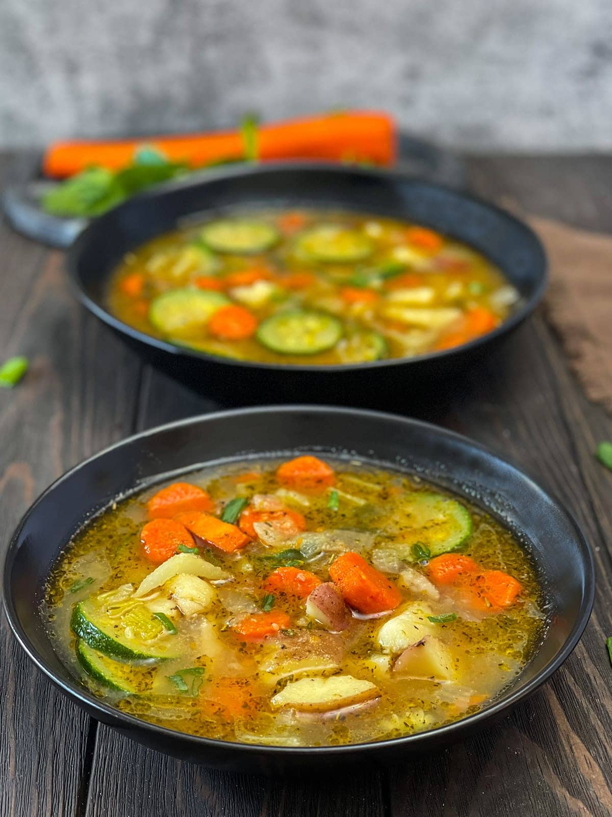 Potato Zucchini Soup