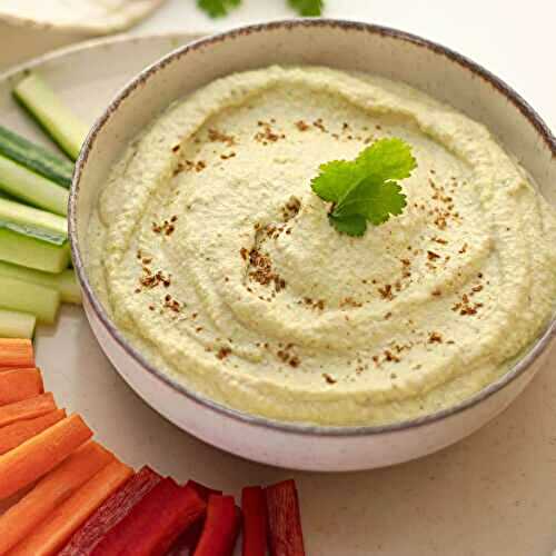 Raw Zucchini Hummus