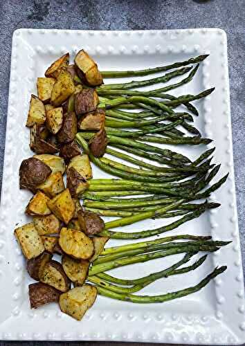 Roasted Asparagus and Potatoes