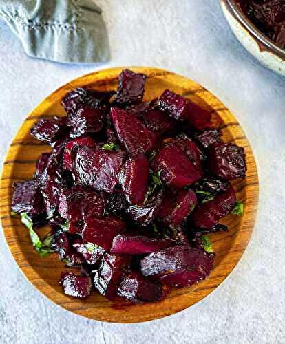 Roasted Beets With Basil